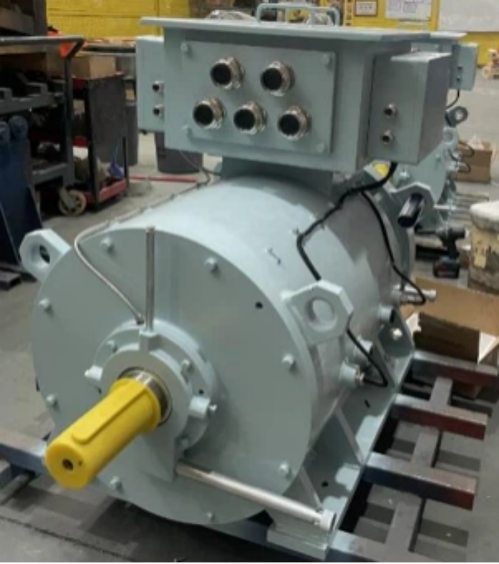 Motor Sinkron Magnet Permanen Frekuensi Variabel Kecepatan Menengah Seri OMGC